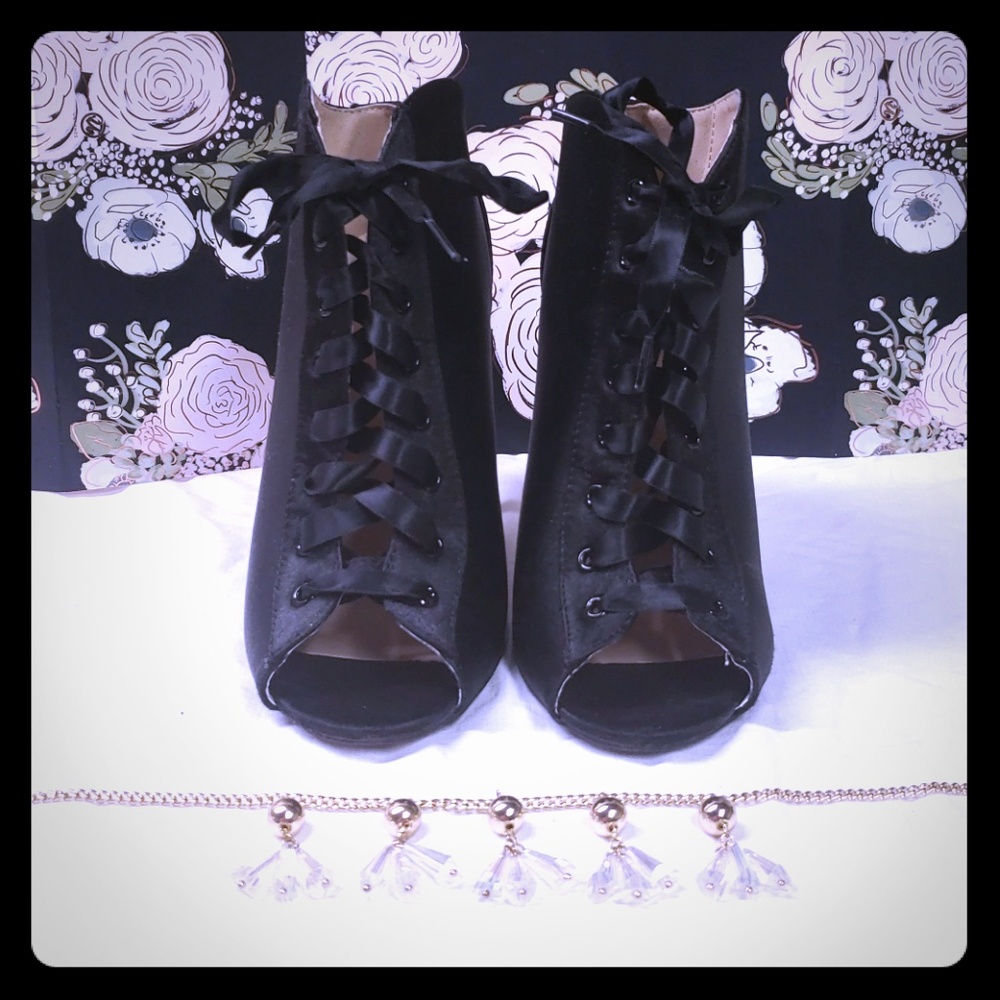 Open Toe Booties